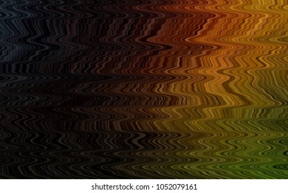 Light Green, Red vector pattern with liquid shapes. Blurred geometric sample with gradient bubbles.  A completely new template for your business design.