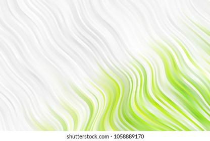 Light Green, Red vector pattern with curved circles. A completely new color illustration in marble style. Marble design for your web site.