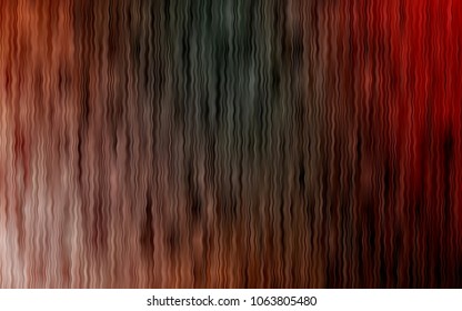 Light Green, Red vector pattern with lamp shapes. Shining illustration, which consist of blurred lines, circles. Marble design for your web site.