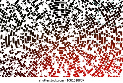 Light Green, Red vector pattern with lines, ovals. Colorful illustration in abstract marble style with gradient. The template for cell phone backgrounds.
