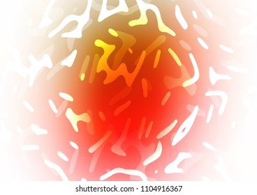 Light Green, Red vector pattern with lines, ovals. Creative geometric illustration in marble style with gradient. Marble style for your business design.