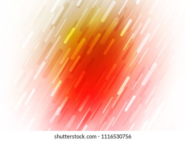 Light Green, Red vector pattern with narrow lines. Modern geometrical abstract illustration with staves. The template can be used as a background.
