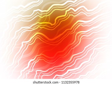 Light Green, Red vector pattern with lava shapes. Shining crooked illustration in marble style. Marble design for your web site.