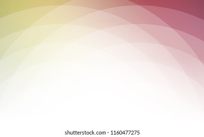 Light Green, Red vector pattern with lava shapes. Glitter abstract illustration with wry lines. A new texture for your  ad, booklets, leaflets.