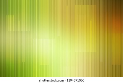 Light Green, Red vector pattern with sharp lines. Decorative shining illustration with lines on abstract template. Smart design for your business advert.