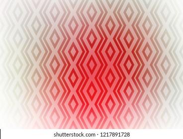 Light Green, Red vector pattern with lines, rectangles. Modern geometric abstract illustration with lines, squares. Pattern for business booklets, leaflets.