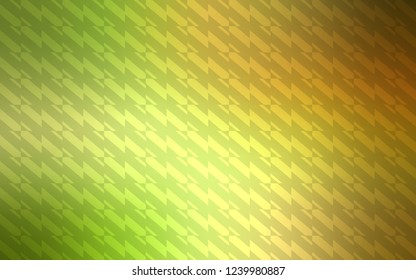 Light Green, Red vector pattern with sharp lines. Glitter abstract illustration with colorful sticks. Smart design for your business advert.