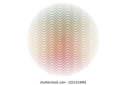 Light Green, Red vector pattern with narrow lines. Glitter abstract illustration with colored sticks. Smart design for your business advert.