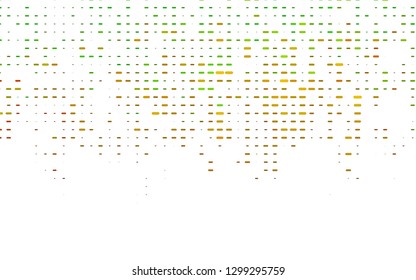 Light Green, Red vector pattern with narrow lines. Blurred decorative design in simple style with lines. The template can be used as a background.