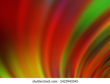 Light Green, Red vector pattern with lamp shapes. A completely new color illustration in marble style. Marble design for your web site.