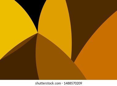 Light Green, Red vector pattern with lines, ovals. Shining crooked illustration in marble style. The best blurred design for your business.