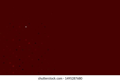 Light Green, Red vector pattern with spheres. Abstract illustration with colored bubbles in nature style. Template for your brand book.