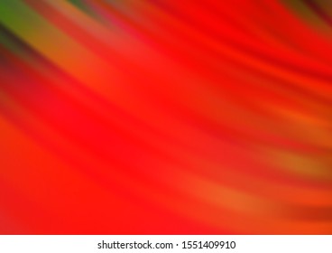 Light Green, Red vector pattern with liquid shapes. Creative illustration in halftone marble style with gradient. The elegant pattern for brand book.