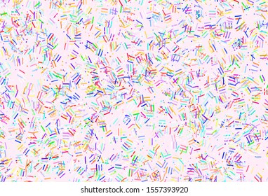 Light Green, Red vector pattern with sharp lines, dots. Modern geometrical abstract illustration with Lines. Pattern for your busines websites.