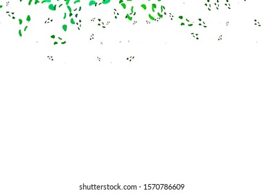Light Green, Red vector pattern with chaotic shapes. Illustration with colorful gradient shapes in abstract style. Background for a cell phone.
