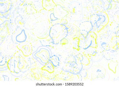 Light Green, Red vector pattern with random forms. Illustration with colorful gradient shapes in abstract style. Best smart design for your business.