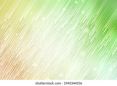 Light Green, Red vector pattern with sharp lines. Blurred decorative design in simple style with lines. Smart design for your business advert.