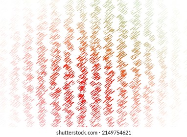 Light Green, Red vector pattern with narrow lines. Modern geometrical abstract illustration with staves. Pattern for websites, landing pages.