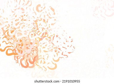 Light Green, Red vector pattern with random forms. Illustration with colorful gradient shapes in abstract style. Best smart design for your business.