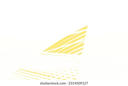 Light Green, Red vector pattern with random forms. Modern abstract illustration with colorful random forms. Background for a cell phone.