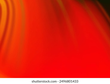 Light Green, Red vector pattern with liquid shapes. A sample with blurred bubble shapes. Pattern for your business design.