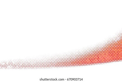 Light Green, Red vector pattern. Hexagonal template. Geometric sample. Repeating hexagon shapes. Brand-New texture for your design. Pattern can be used for background