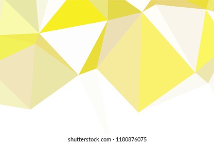 Light Green, Red vector polygon abstract background. A completely new color illustration in a polygonal style. Textured pattern for your backgrounds.