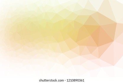 Light Green, Red vector polygon abstract layout. A completely new color illustration in a vague style. The textured pattern can be used for background.