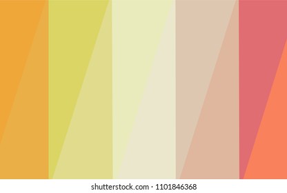 Light Green, Red vector polygonal background. Shining polygonal illustration, which consist of triangles. Brand-new style for your business design.