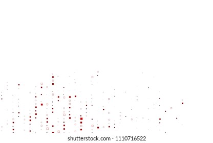 Light Green, Red vector polygonal illustration, which consist of rectangles. Rectangular pattern for your business design. Geometric background in Origami style with gradient. 