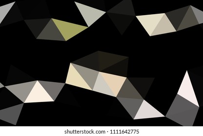 Light Green, Red vector polygonal polygonal. Shining illustration, which consist of triangles. The polygonal design can be used for your web site.