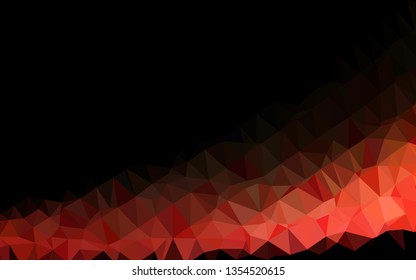 Light Green, Red vector polygonal background. An elegant bright illustration with gradient. Brand new style for your business design.