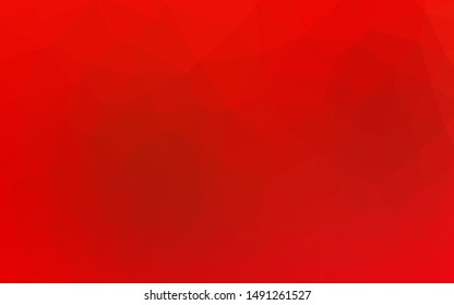 Light Green, Red vector polygonal template. Modern geometrical abstract illustration with gradient. New texture for your design.