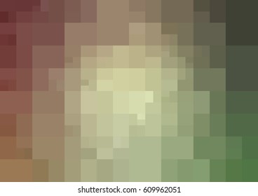 Light Green, Red vector polygonal illustration, which consist of rectangles. Rectangular design for your business. Creative geometric background in Origami style with gradient