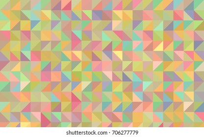 Light Green, Red vector polygonal pattern. Creative geometric illustration in Origami style with gradient. Brand-new style for your business design.