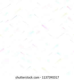 Light Green, Red vector seamless texture with colored lines. Modern geometrical abstract illustration with staves. The template can be used as a background.
