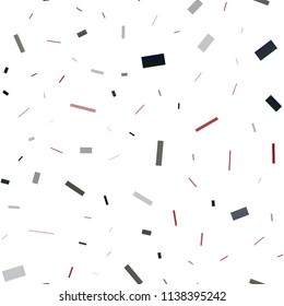 Light Green, Red vector seamless template with crystals, rectangles. Rectangles on abstract background with colorful gradient. Pattern can be used for websites.
