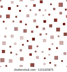 Light Green, Red vector seamless pattern in square style. Rectangles on abstract background with colorful gradient. Modern template for your landing page.