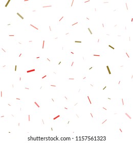 Light Green, Red vector seamless background with straight lines. Lines on blurred abstract background with gradient. Best design for your ad, poster, banner.