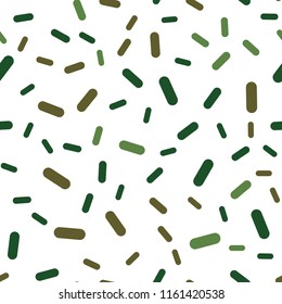 Light Green, Red vector seamless template with repeated sticks. Lines on blurred abstract background with gradient. Smart design for your business advert.