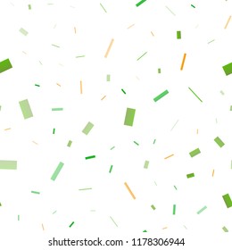Light Green, Red vector seamless backdrop with rectangles, squares. Rectangles on abstract background with colorful gradient. Best design for your ad, poster, banner.