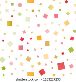 Light Green, Red vector seamless background with rectangles. Modern abstract illustration with colorful rectangles. Best design for your ad, poster, banner.