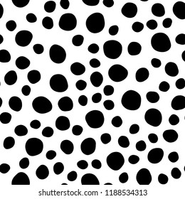 Light Green, Red vector seamless template with spots. Modern abstract illustration with colorful water drops. Template for business cards, websites.