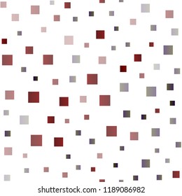 Light Green, Red vector seamless pattern in square style. Abstract gradient illustration with rectangles. Pattern for busines ad, booklets, leaflets