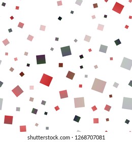 Light Green, Red vector seamless backdrop with rectangles, squares. Illustration with set of colorful rectangles. Best design for your ad, poster, banner.