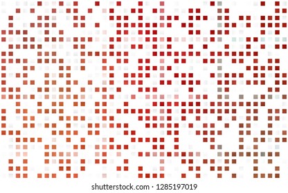 Light Green, Red vector seamless background with rectangles. Decorative design in abstract style with rectangles. Pattern for design of window blinds, curtains.
