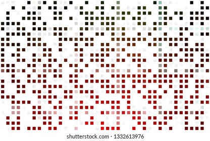Light Green, Red vector seamless texture in rectangular style. Glitter abstract illustration with rectangular shapes. Design for textile, fabric, wallpapers.
