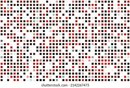 Verde claro, Vector rojo textura sin fisuras en estilo rectangular. Hermosa ilustración con rectángulos y cuadrados. Plantilla para tarjetas de visita, sitios web.