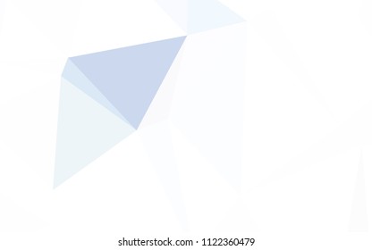 Light Green, Red vector shining triangular backdrop. Creative illustration in halftone style with triangles. A completely new design for your leaflet.