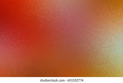 Light Green, Red vector of small triangles on white background. Illustration of abstract texture of triangles. Pattern design for banner, poster, cover.